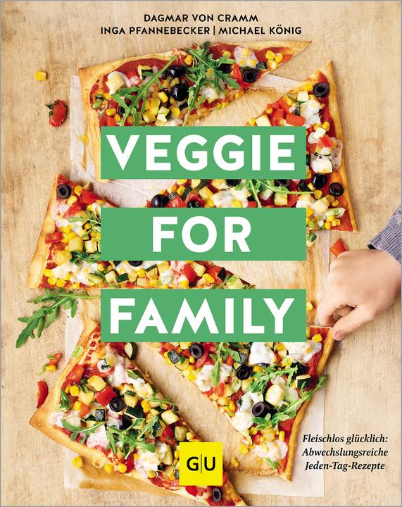 Actual product image Veggie for Family (German, Michael King, Inga Pfannebecker, Dagmar of Cramm, 2024)