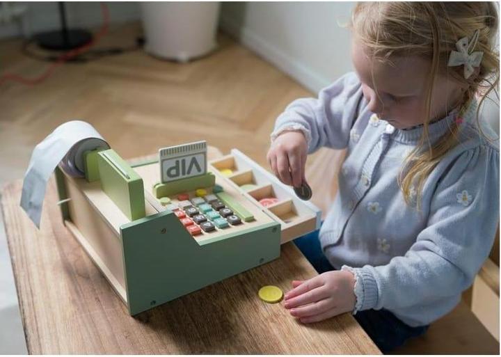 Actual product image dantoy Wooden Cash register set (4770)