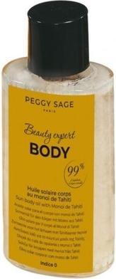 Peggy Sage PEGGY SAGE Beauty Expert Body wegański olejek do opalania z Monoi 100ml (100 ml)