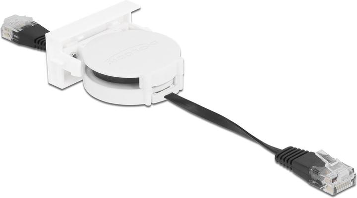 Delock 81361 Netzwerkkabel Schwarz (SF/UTP, CAT5e, 0.50 m)