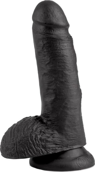 Actual product image Doc Johnson 7" Cock with Balls
