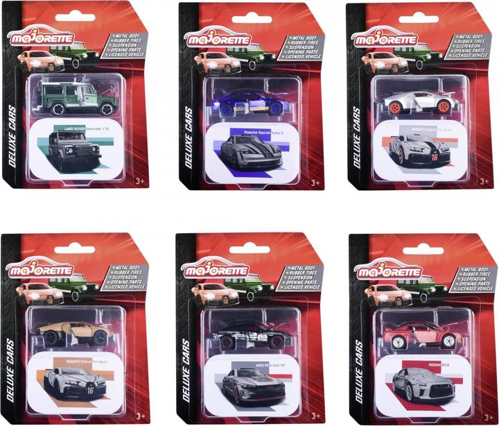 Produktbild Majorette Deluxe Assortment, 6-sort.