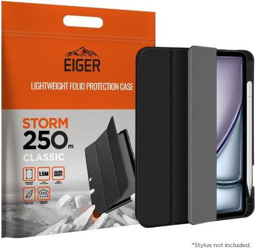Image du produit Eiger Storm 250 Classic Case (iPad Air 2022 (5e génération), iPad Air 2020 (4. Gen), iPad Air 11 2024 (M2), iPad Air 11 2025, iPad Pro 11 2018 (1. Gen), iPad Pro 11 2020 (2. Gen), iPad Pro 11 2021 (3ème génération), iPad Pro 11 2022 (4e génération))