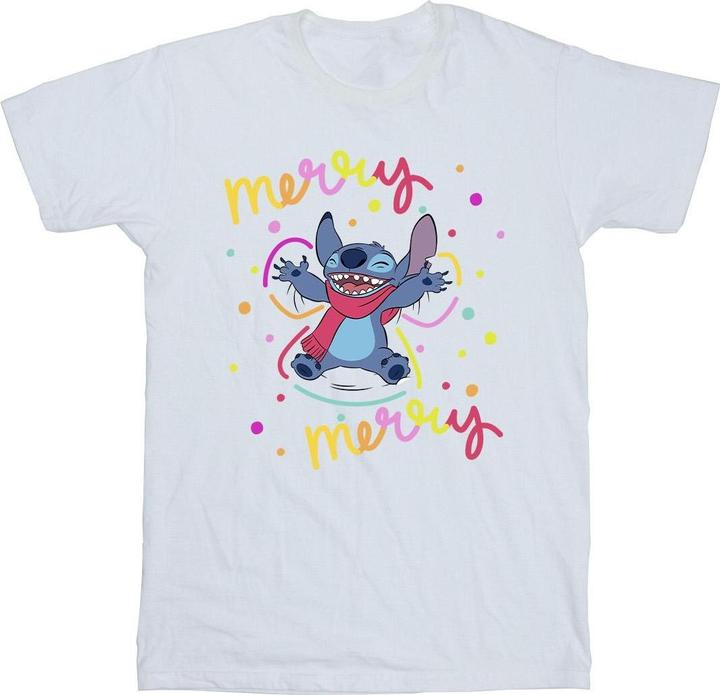 Immagine prodotto Disney Lilo & Stitch Merry Rainbow Maglietta Ragazze (152, 158)