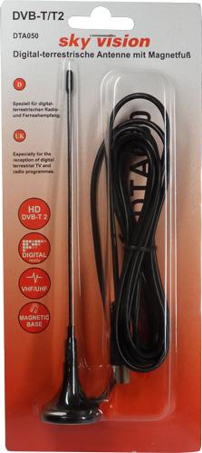 Produktbild Sky Vision DTA 50 (Stabantenne, 3 dB, DVB-T / -T2, DAB/ DAB+)