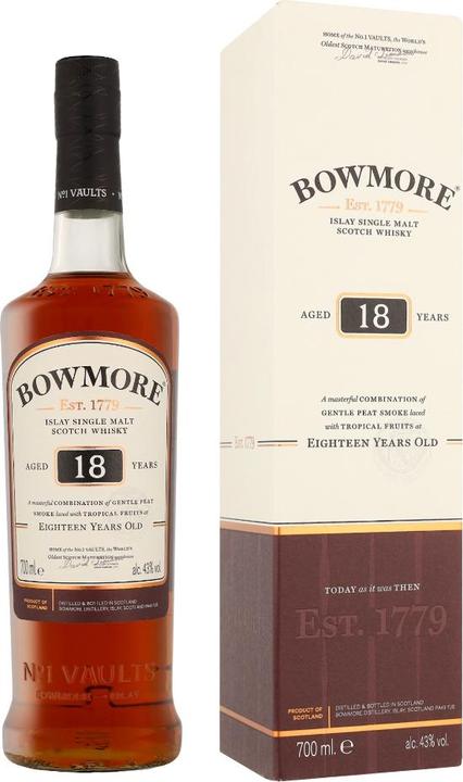 Actual product image Bowmore 18 years (Single Malt, Scotch whisky, 1 x 70 cl)