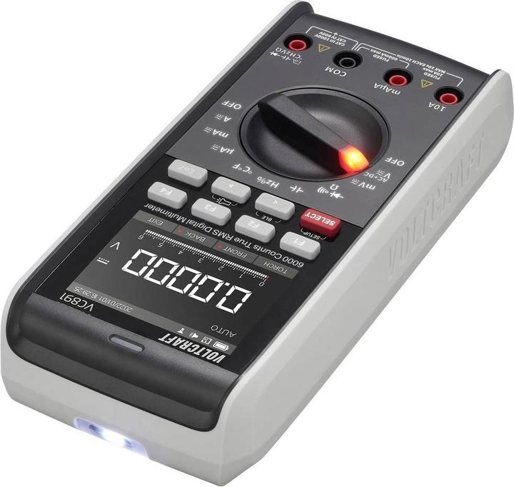 Produktbild Voltcraft VC891 Hand-Multimeter kalibriert (ISO) digital Datenlogger CAT III 100 (CAT III 1000V, CAT IV 600V)