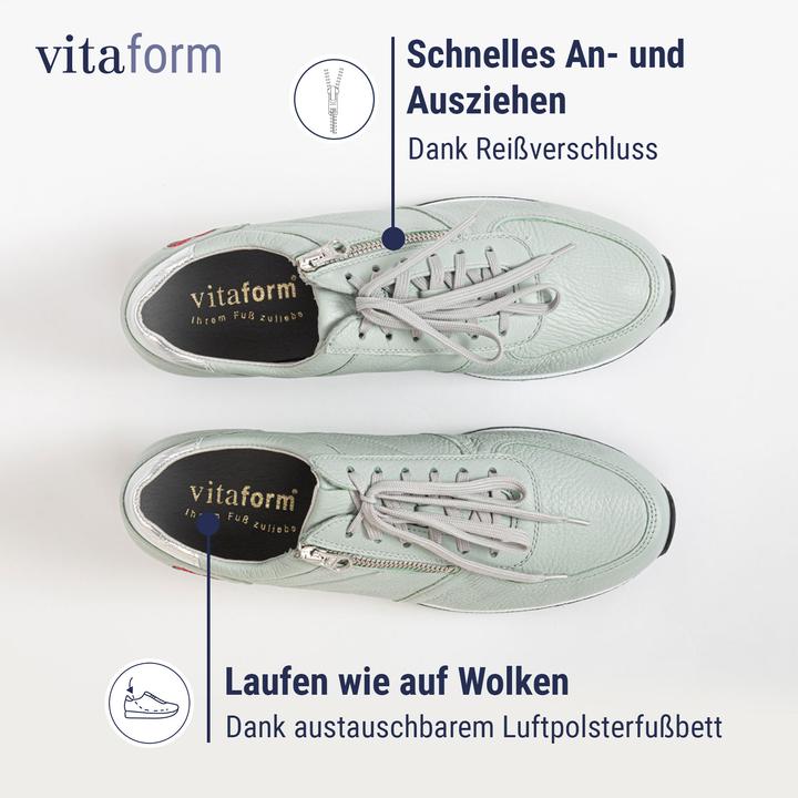 Produktbild Vitaform Geschlecht Sneaker Hirschleder Soft (35, 36, 37, 38, 39, 40, 41, 42, 43, 44)