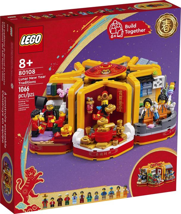 Produktbild LEGO Mondneujahrstraditionen (80108, LEGO Seltene Sets)