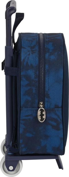 Produktbild Batman Schulrucksack mit Rädern Legendary Marineblau 22 x 27 x 10 cm
