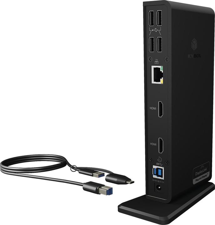 Image du produit Icy Box IB-DK2251AC Multi-Dock (USB-B, 11 Ports)