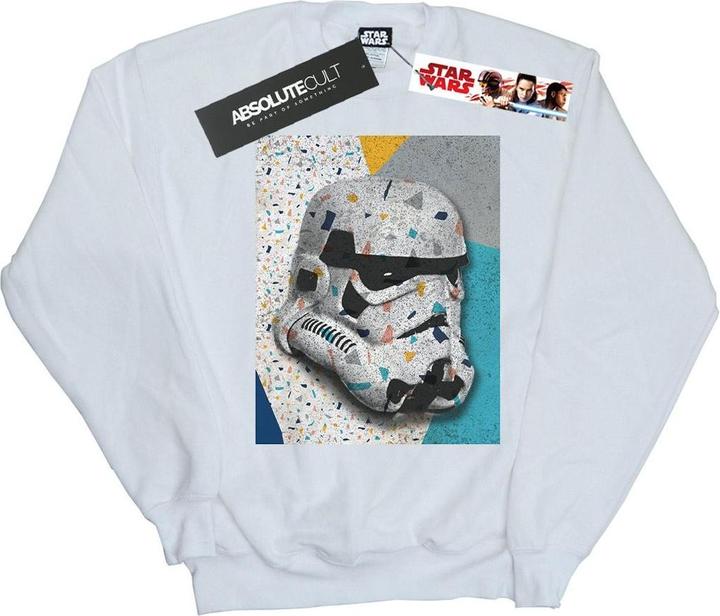 Star Wars Stormtrooper Pattern Helmet Sweatshirt (M)