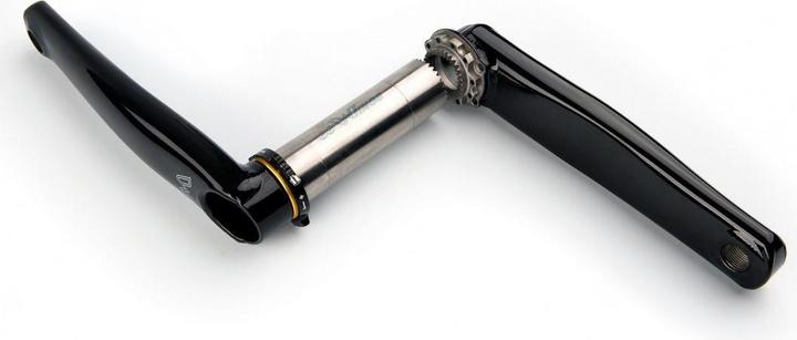 Actual product image Cane Creek eeWings Raven All Road Crank, 68mm, 30mm, titanium, black (170 mm)