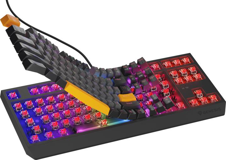 Produktbild Genesis Klawiatura Thor 230 TKL Outemu Red (NKG-2082) (US, Kabelgebunden, Kabellos)