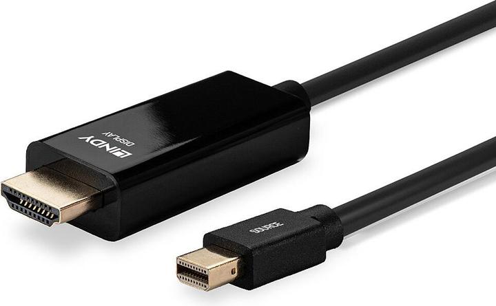 Immagine prodotto Lindy Mini DisplayPort (2 m, DisplayPort, HDMI)