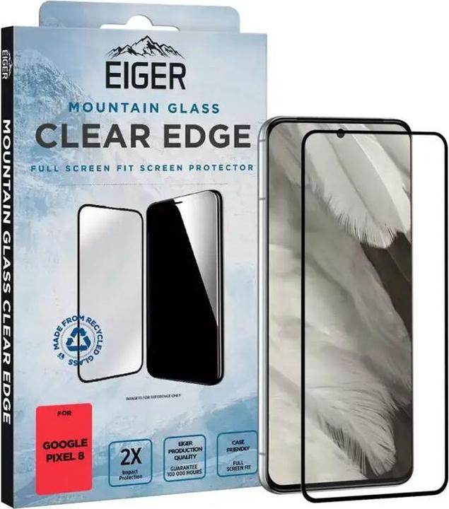 Eiger Mountain Glass Clear Edge (1 Pezzo/i, Google Pixel 8)