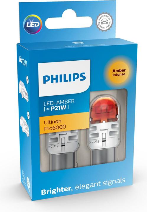 Philips Ultinon Pro6000 SI 11498AU60X2 Signalbeleuchtung für Fahrzeuge