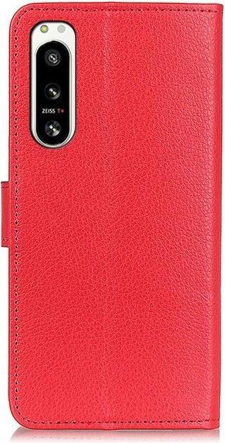 Actual product image MU Classic Litchi Leather Bookcover Series (Sony Xperia 5 IV)