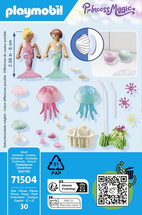 Immagine prodotto Playmobil Bambini sirena con medusa (71504, Playmobil Principessa Magica)