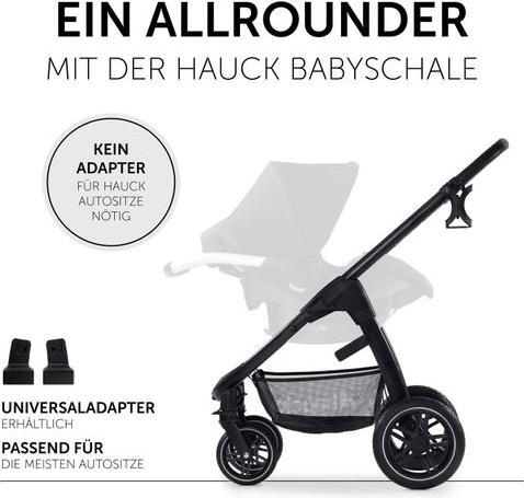 Produktbild Hauck Saturn R Duoset Melange Black