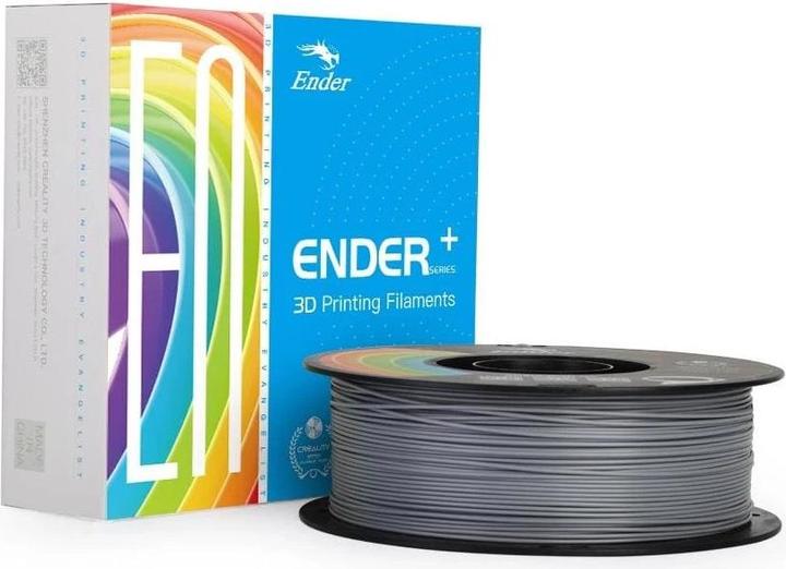 Produktbild Creality Filament PLA+ (PLA, 1.75 mm, 1000 g, Grau)