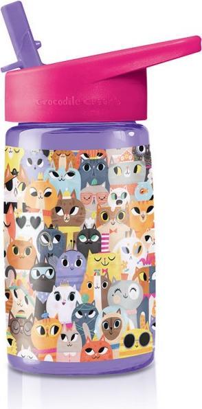Produktbild Crocodile Creek Tritan Bottle/Cats (0.45 l)