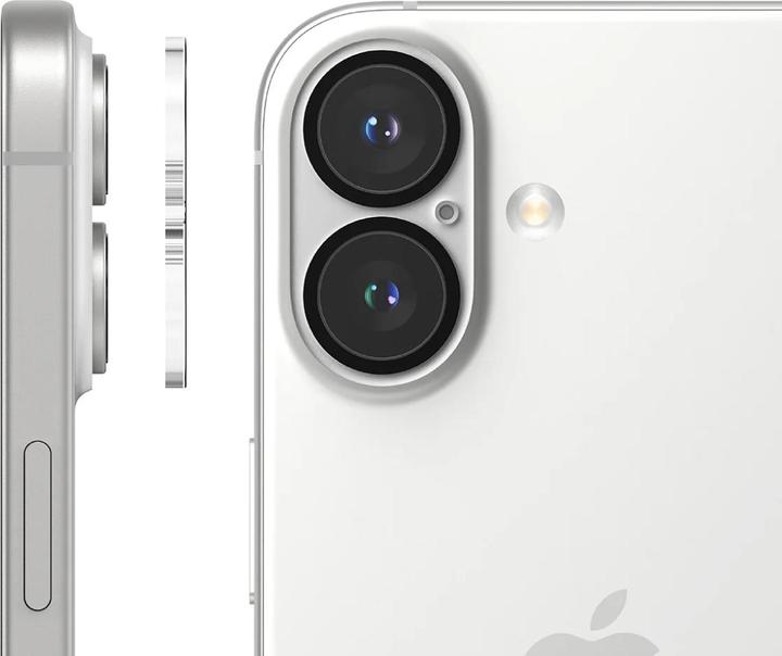 Immagine prodotto Screenguard Protezione della fotocamera Apple iPhone 16 Plus in vetro blindato (1 Pezzo/i, Apple iPhone 16 Plus)