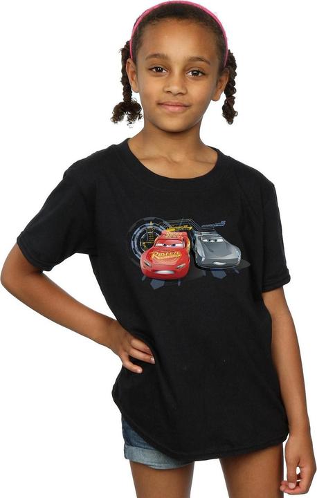 Produktbild Disney Cars Lightning Vs Storm TShirt Mädchen (152, 158)