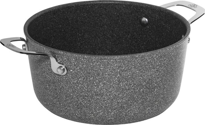 Productafbeelding Ballarini 75002-829-0 Steelpan 4 7 l Rond Grijs (24 cm, Steelpan, Aluminium)