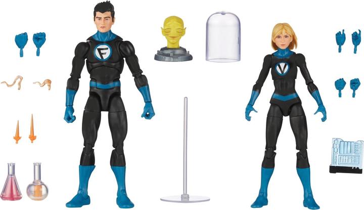 Image du produit Hasbro Fantastic Four Marvel Legends pack 2 figurines Franklin Richards et Valeria Richards 15 cm