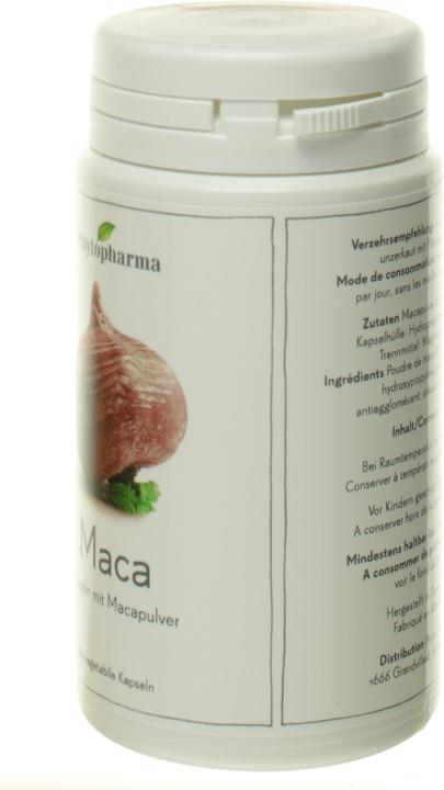 Image du produit Phytopharma Maca (80 pièce(s), Capsules, 40.40 g)