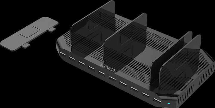 Produktbild Lindy 10 Port USB-Ladestation (5 W)