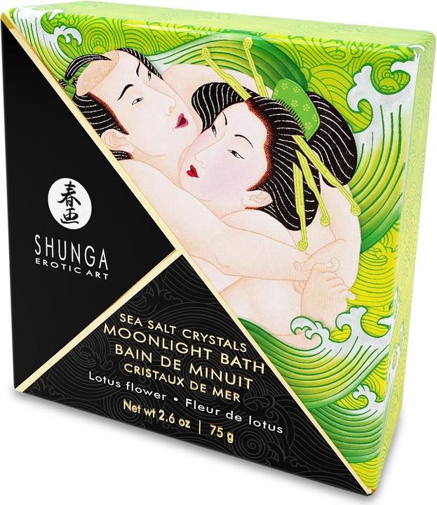Actual product image Shunga Oriental Crystals Bath Salts Lotus Flower 500 gram (Bath pearls)