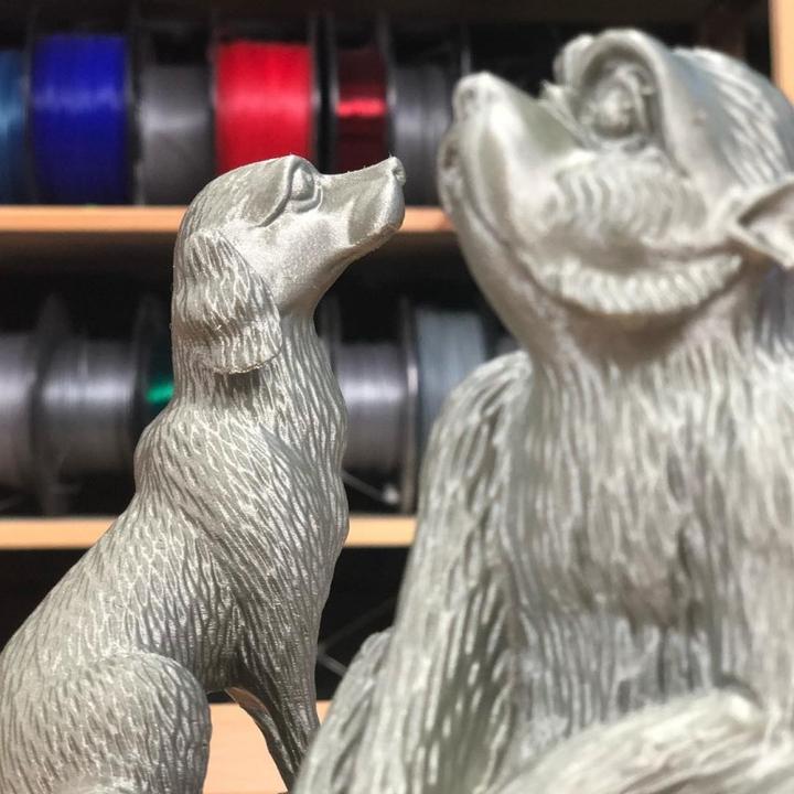 Actual product image Prusa Prusament PLA Pearl Mouse 1kg (PLA, 1.75 mm, 1000 g, Silver, Grey)