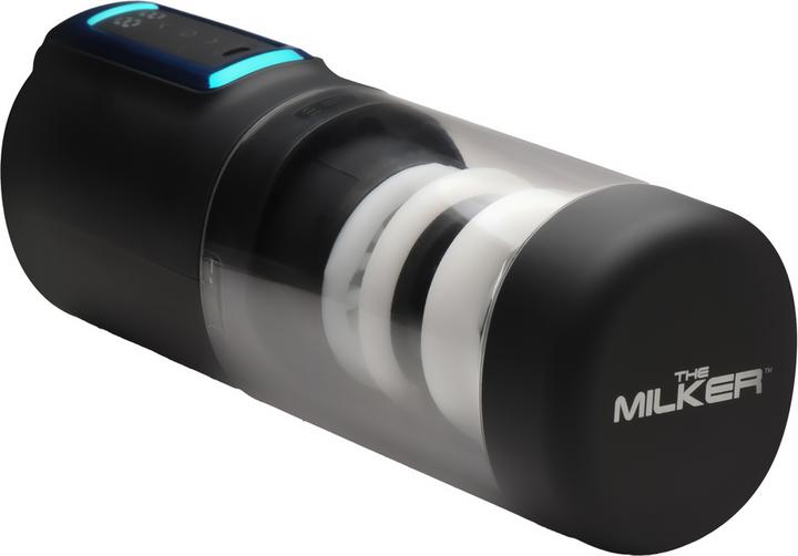 Actual product image Frisky Roto-Stroke - Thrusting and Rotating Masturbator - Black