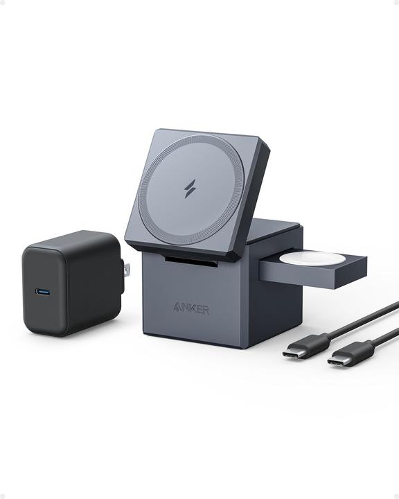 Productafbeelding Anker 3-in-1 Kubus met MageSafe 2B2 (30 W)