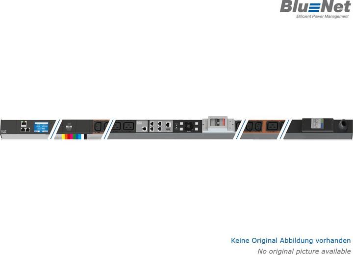 Actual product image Bachmann BN3000 16xC13 4xC19measurement p.Ph.3m H05VV-F 3G2,5CEE 16A Lan