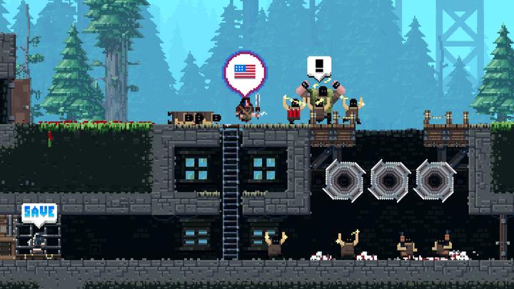 Image du produit Devolver Broforce (PS4, EN)