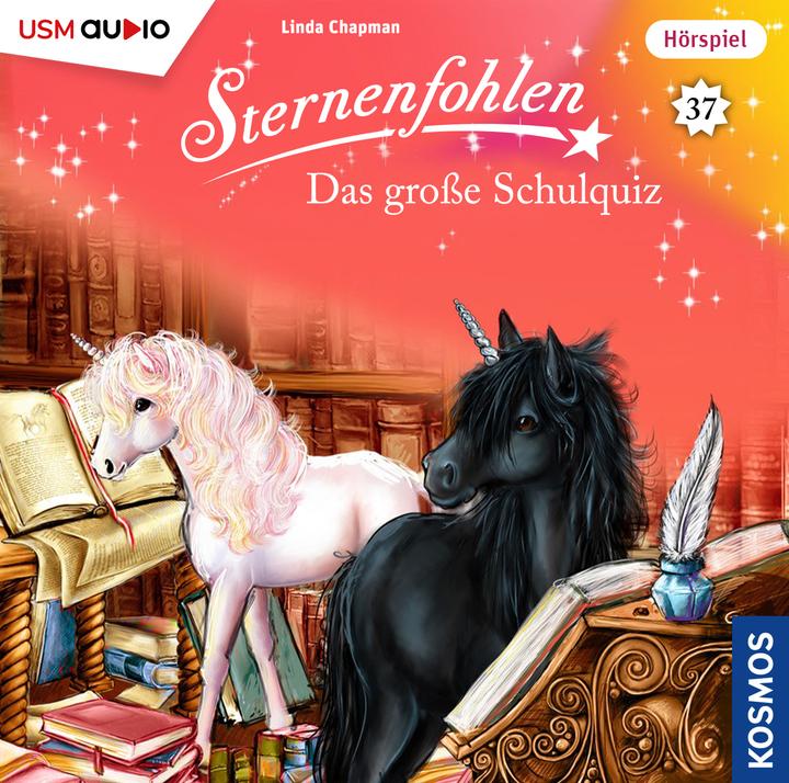 Actual product image Star foals (episode 37): The big school quiz (Linda Chapman, Johannes Steck, Cordula Setsman, Manuel Scheuernstuhl, Shandra Schadt, United Soft Media Verlag GmbH, Fabian Wittkowksi, Lesley Lill, Sabine Menne, German)