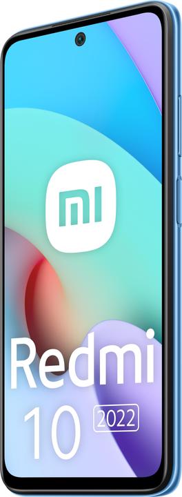Produktbild Xiaomi Redmi 10 2022 (64 GB, Sea Blue, 6.50", Hybrid Dual SIM, 50 Mpx, 4G)