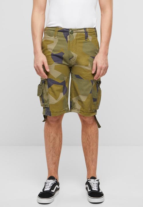 Produktbild Brandit Vintage Shorts-kurze Hose Grösse S Farbe Schwedisches Tarnmuster M90 (S)