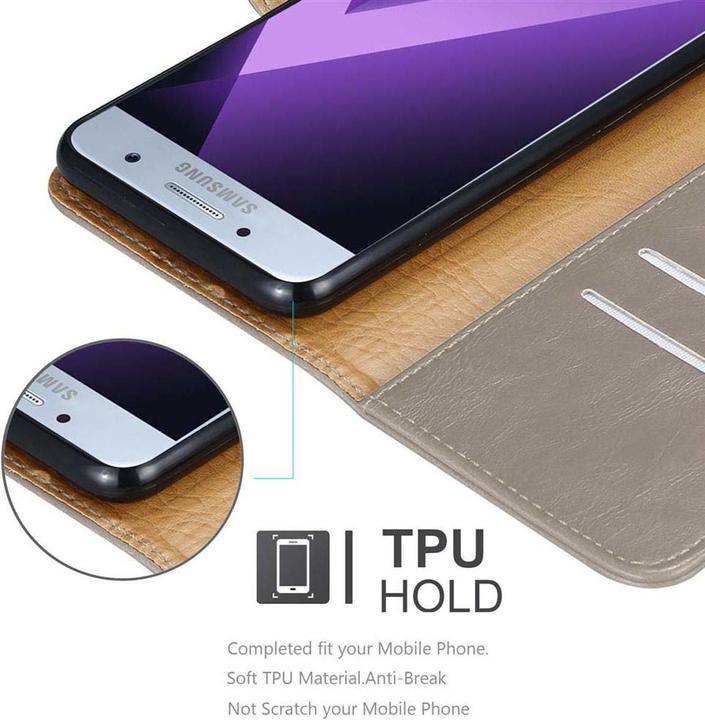 Actual product image Cadorabo Book Luxury Cover (Samsung Galaxy A7 (2017))