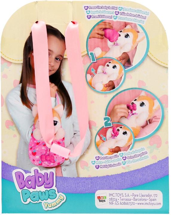 Immagine prodotto IMC Toys Baby Paws - Yummy 17,5 cm - Shiba (20 cm)
