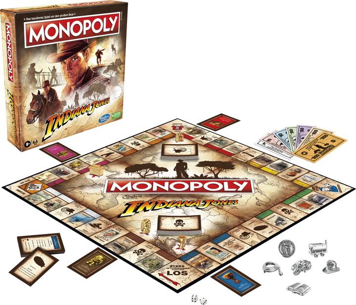 Actual product image Hasbro Gaming Indiana Jones (German)
