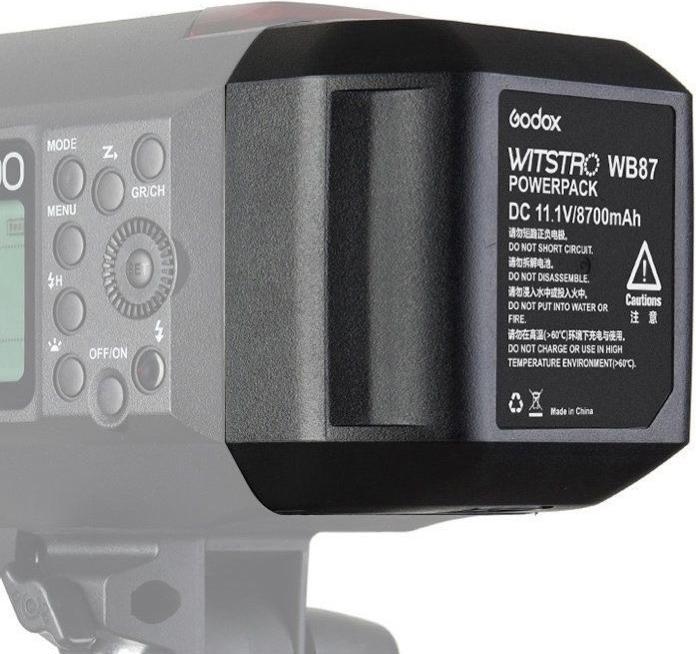 Image du produit Godox Batterie WB87, pour la série AD600