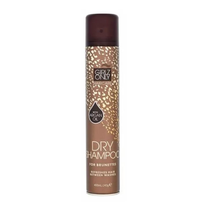 Girlz Only DRY SHAMPOO for brunettes with argan oil 400 ml (400 ml, Trockenshampoo)