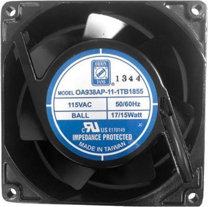 Image du produit Rs Pro AC FAN 92x38mm 230vac all metal IP55 ter (92 mm)