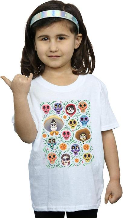 Immagine prodotto Disney Coco Heads Pattern Maglietta Ragazze (152, 158)