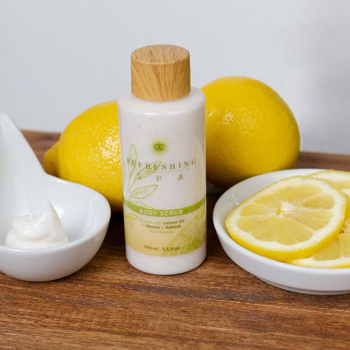 Produktbild Accentra Wellness-Set REFRESHING SPA in Geschenkbox, inkl. 100ml Körperpeeling, Wasserflasche aus Glas (550ml (Körperpflegeset)