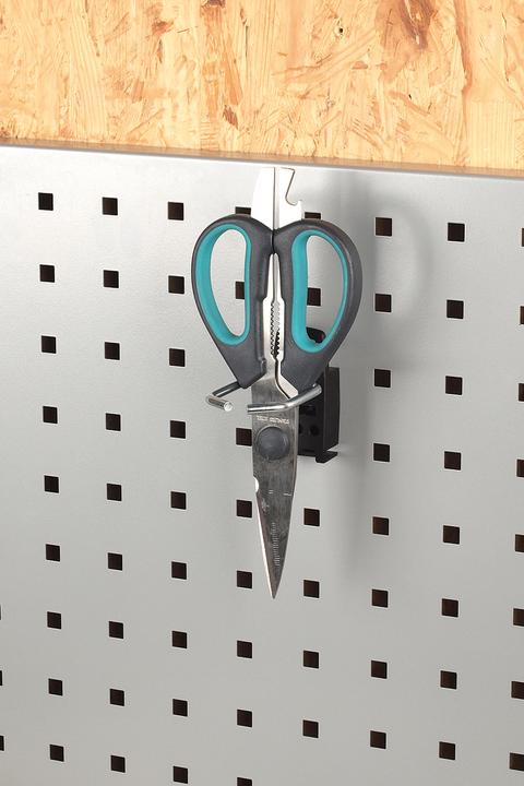 Produktbild wolfcraft wolfcraft 5 Lochwand-Schlaufenhaken 35x35mm WSS